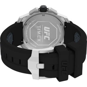 Timex Herren Uhr Armbanduhr Chronograph Analog Silikon TW2V58600 UFC Icon