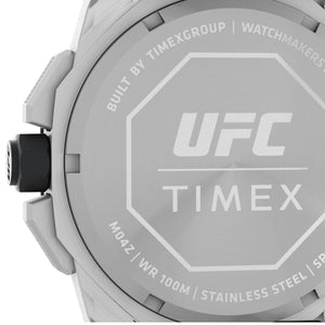 Timex Herren Uhr Armbanduhr Chronograph Analog Silikon TW2V58600 UFC Icon