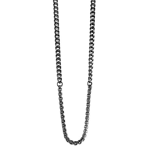 Guess Herren Kette Halskette Edelstahl schwarz UMN21531