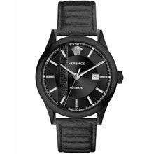 Laden Sie das Bild in den Galerie-Viewer, Versace Herren Uhr Armbanduhr Automatik Leder Aiakos V18030017