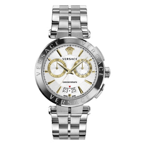 Versace Herren Uhr Armbanduhr Chronograph AION VE1D00919 Edelstahl
