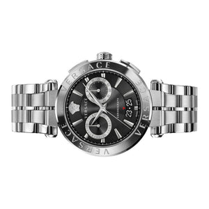 Versace Herren Uhr Armbanduhr Chronograph AION VE1D01520 Edelstahl