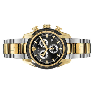 Versace Herren Uhr Armbanduhr Chrono V-RAY VE2I00421 Edelstahl