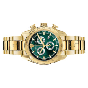 Versace Herren Uhr Armbanduhr Chrono V-RAY VE2I00621 Edelstahl