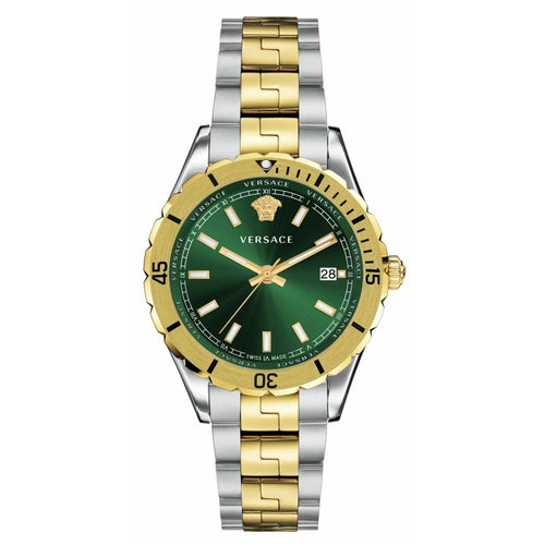 Versace Herren Uhr Armbanduhr Edelstahl Hellenyium VE3A00720