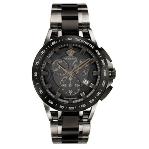 Versace Herren Uhr Armbanduhr Chronograph NEW SPORT TECH VE3E00921 Edelstahl