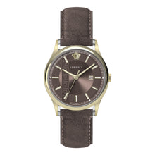 Laden Sie das Bild in den Galerie-Viewer, Versace Herren Uhr Armbanduhr Leder Aiakos VE4A00320