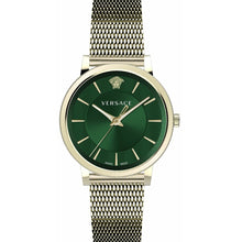 Laden Sie das Bild in den Galerie-Viewer, Versace Herren Uhr Armbanduhr Edelstahl V-Circle VE5A00820
