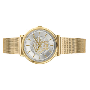 Versace Damen Uhr Armbanduhr V-Circle VE8102319 Edelstahl