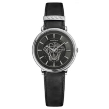 Laden Sie das Bild in den Galerie-Viewer, Versace Damen Uhr Armbanduhr V-Circle VE8102619 Leder