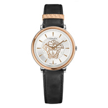 Laden Sie das Bild in den Galerie-Viewer, Versace Damen Uhr Armbanduhr V-Circle VE8102919 Leder