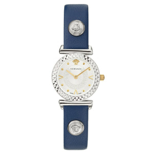 Versace Damen Uhr Armbanduhr Leder Mini Vanity VEAA00920