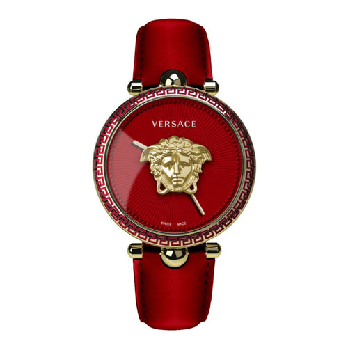 Versace Damen Uhr Armbanduhr Palazzo Empire VECO01822 Leder