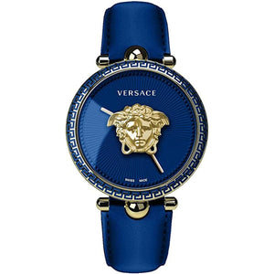 Versace Damen Uhr Armbanduhr Palazzo Empire VECO02122 Leder
