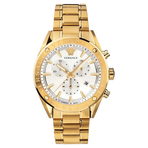 Versace Herren Uhr Armbanduhr Chronograph V-Chrono VEHB00719 Edelstahl