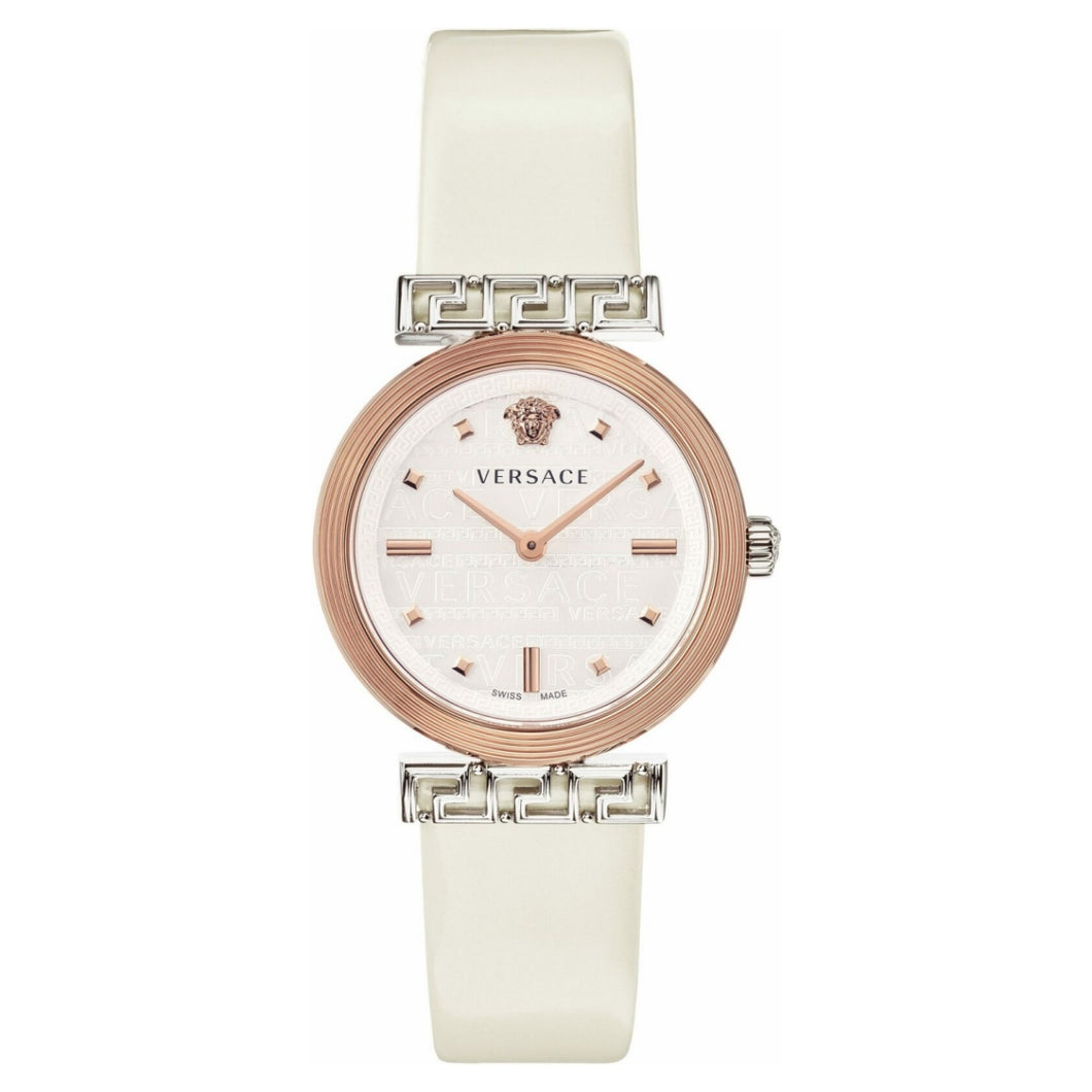 Versace Damen Uhr Armbanduhr Leder MEANDER VELW00120