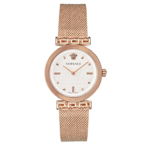 Versace Damen Uhr Armbanduhr Edelstahl MEANDER VELW00620