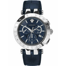 Laden Sie das Bild in den Galerie-Viewer, Versace Herren Uhr Armbanduhr Chronograph V-Race VERQ00620 Leder