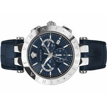 Laden Sie das Bild in den Galerie-Viewer, Versace Herren Uhr Armbanduhr Chronograph V-Race VERQ00620 Leder