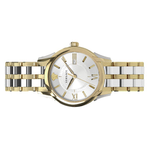 Versace Herren Uhr Armbanduhr Edelstahl Apollo VEUA00720