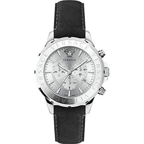 Versace Herren Uhr Armbanduhr Chronograph Signature VEV600119-1 Leder