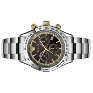 Versace Herren Uhr Armbanduhr Chronograph CHRONO CLASSIC VEV700419 Edelstahl