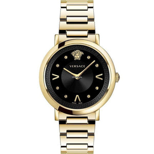 Versace Damen Uhr Armbanduhr Pop Chic VEVD00619 Edelstahl