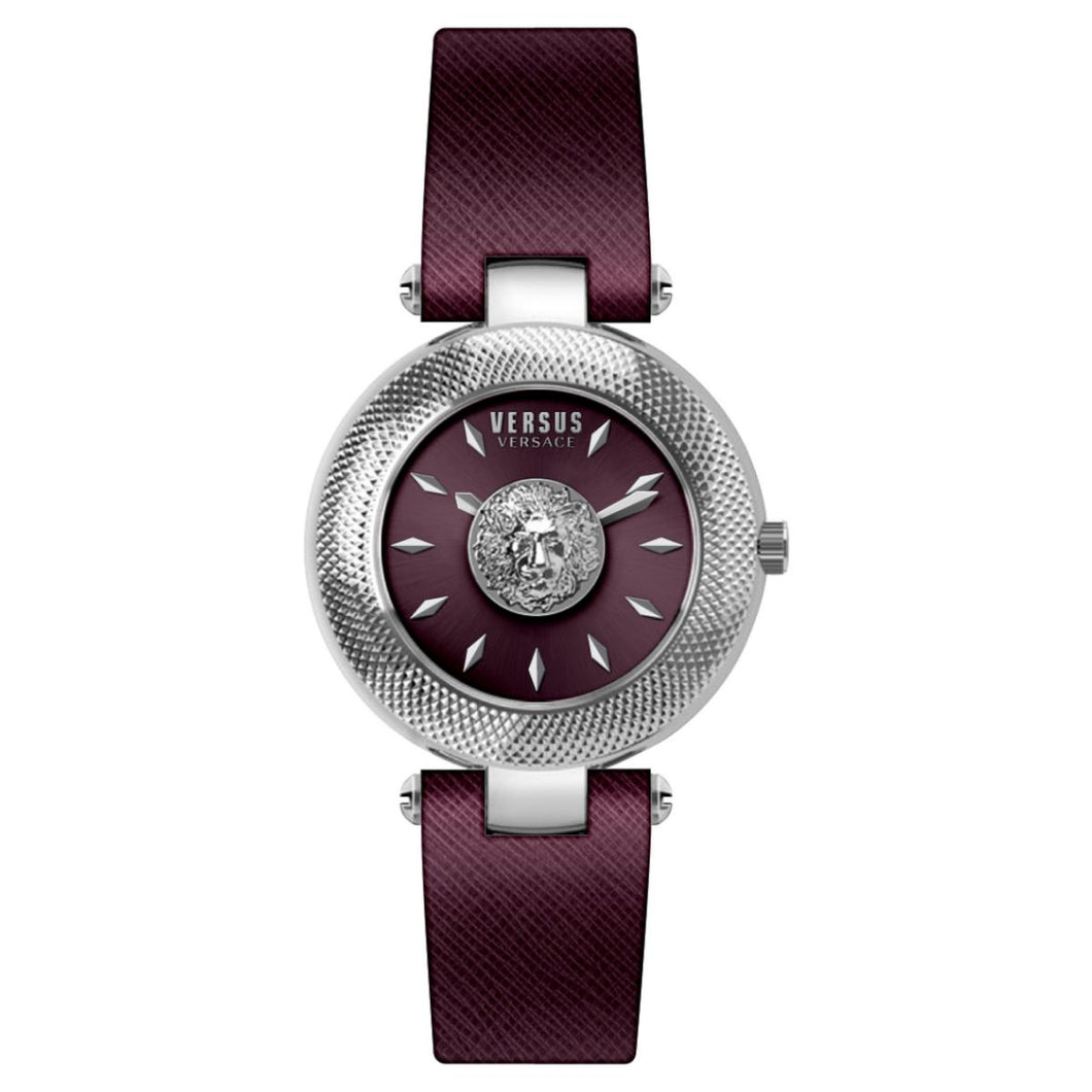 Versus by Versace Damen Uhr Armbanduhr Brick Lane VSP214318 Leder