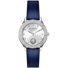 Laden Sie das Bild in den Galerie-Viewer, Versus by Versace Damen Uhr Armbanduhr Canton Rouad VSP261219 Leder