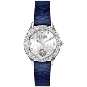 Versus by Versace Damen Uhr Armbanduhr Canton Rouad VSP261219 Leder