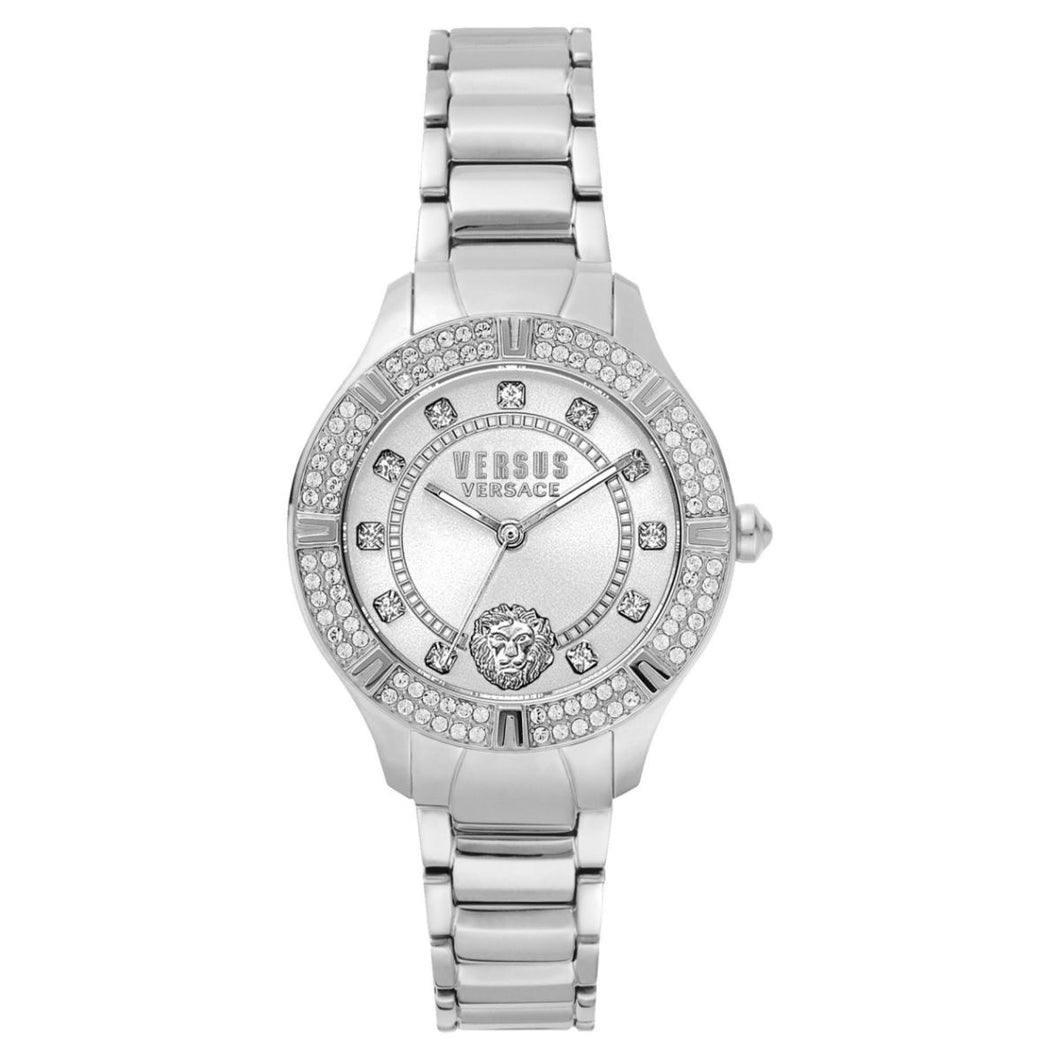 Versus by Versace Damen Uhr Armbanduhr Canton Road VSP263521 Edelstahl
