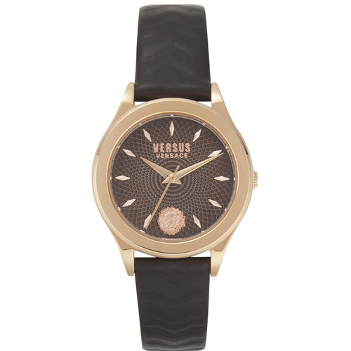 Versus by Versace Damen Uhr Armbanduhr MOUNT PLEASANT VSP560418 Leder