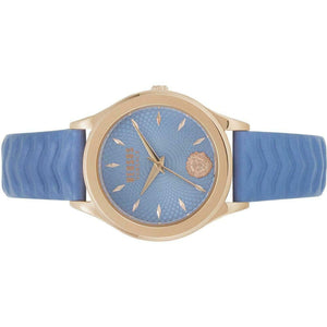 Versus by Versace Damen Uhr Armbanduhr MOUNT PLEASANT VSP561318 Leder