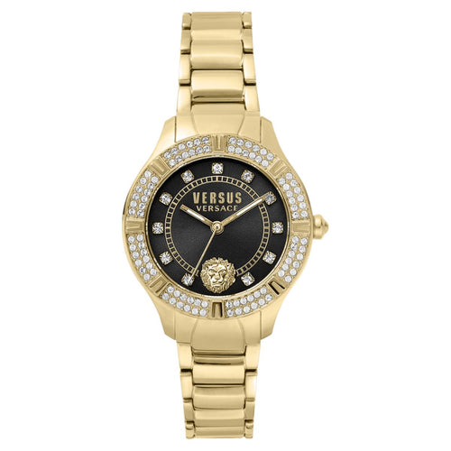 Versus by Versace Damen Uhr Armbanduhr Canton Road VSP263921 Edelstahl