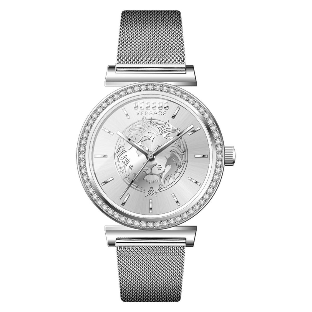 Versus by Versace Damen Uhr Armbanduhr Brick Lane L Crystal VSP715721 Edelstahl