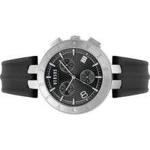 Laden Sie das Bild in den Galerie-Viewer, Versus by Versace Herren Uhr Armbanduhr Logo Gent VSP762818 Leder