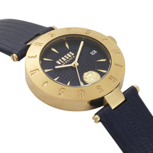 Laden Sie das Bild in den Galerie-Viewer, Versus by Versace Damen Uhr Armbanduhr LOGO VSP772218 Leder