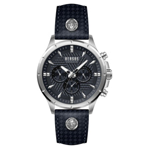 Versus by Versace Herren Uhr Armbanduhr Chrono Lion VSPBH2121 Leder