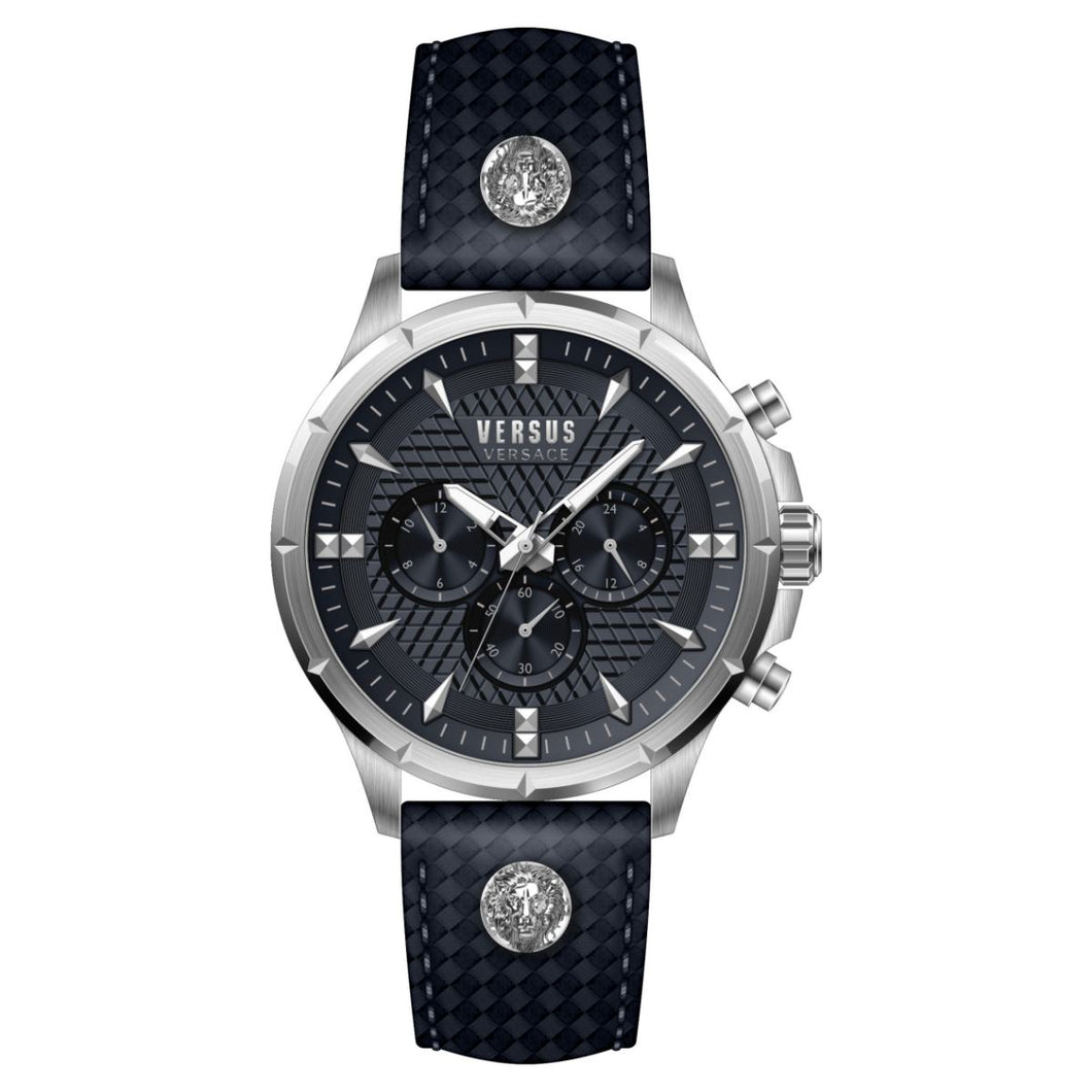 Versus by Versace Herren Uhr Armbanduhr Chrono Lion VSPBH2121 Leder