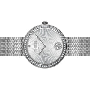 Versus by Versace Damen Uhr Armbanduhr LEA CRYSTAL VSPEN2821 Edelstahl