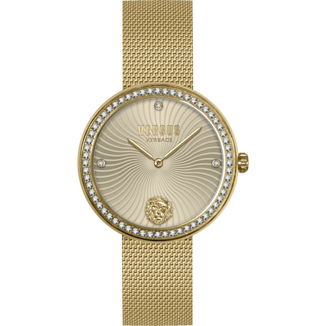 Versus by Versace Damen Uhr Armbanduhr LEA CRYSTAL VSPEN3121 Edelstahl