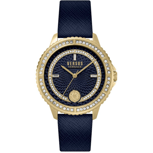 Versus by Versace Damen Uhr Armbanduhr MONTORGUEIL VSPLM3421 Leder