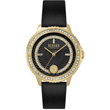Laden Sie das Bild in den Galerie-Viewer, Versus by Versace Damen Uhr Armbanduhr MONTORGUEIL VSPLM3521 Leder