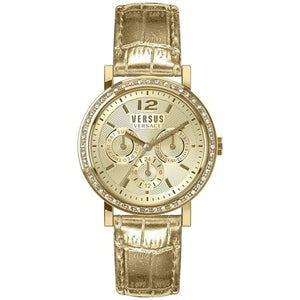 Versus by Versace Damen Uhr Armbanduhr Manhasset VSPOR2419 Leder