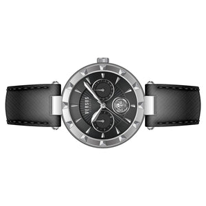 Versus by Versace Damen Uhr Armbanduhr Multifunktion Sertie N VSPOS2121 Leder