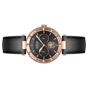 Versus by Versace Damen Uhr Armbanduhr Multifunktion Sertie N VSPOS2421 Leder
