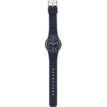 Laden Sie das Bild in den Galerie-Viewer, SINAR Jugenduhr Armbanduhr Analog Quarz Unisex Silikonband XB-18-22 dunkelblau