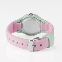 Laden Sie das Bild in den Galerie-Viewer, SINAR Jugenduhr Kinder Mädchen Armbanduhr Analog Quarz Silikonband XB-47-9 rosa
