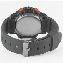 Laden Sie das Bild in den Galerie-Viewer, SINAR Jugenduhr Armbanduhr Digital Quarz Jungen Silikonband XW-27-9 Anthrazit