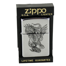 Laden Sie das Bild in den Galerie-Viewer, Zippo Feuerzeug Modell 250 Design Dragon 3 sw